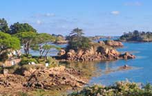self guided walks in beautiful brehant island one of the most beautiful island in brittany france europe